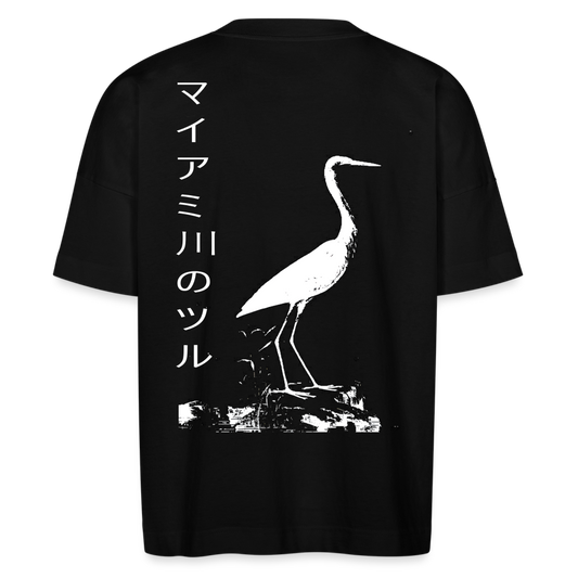 Miami River Crane... Tee - black