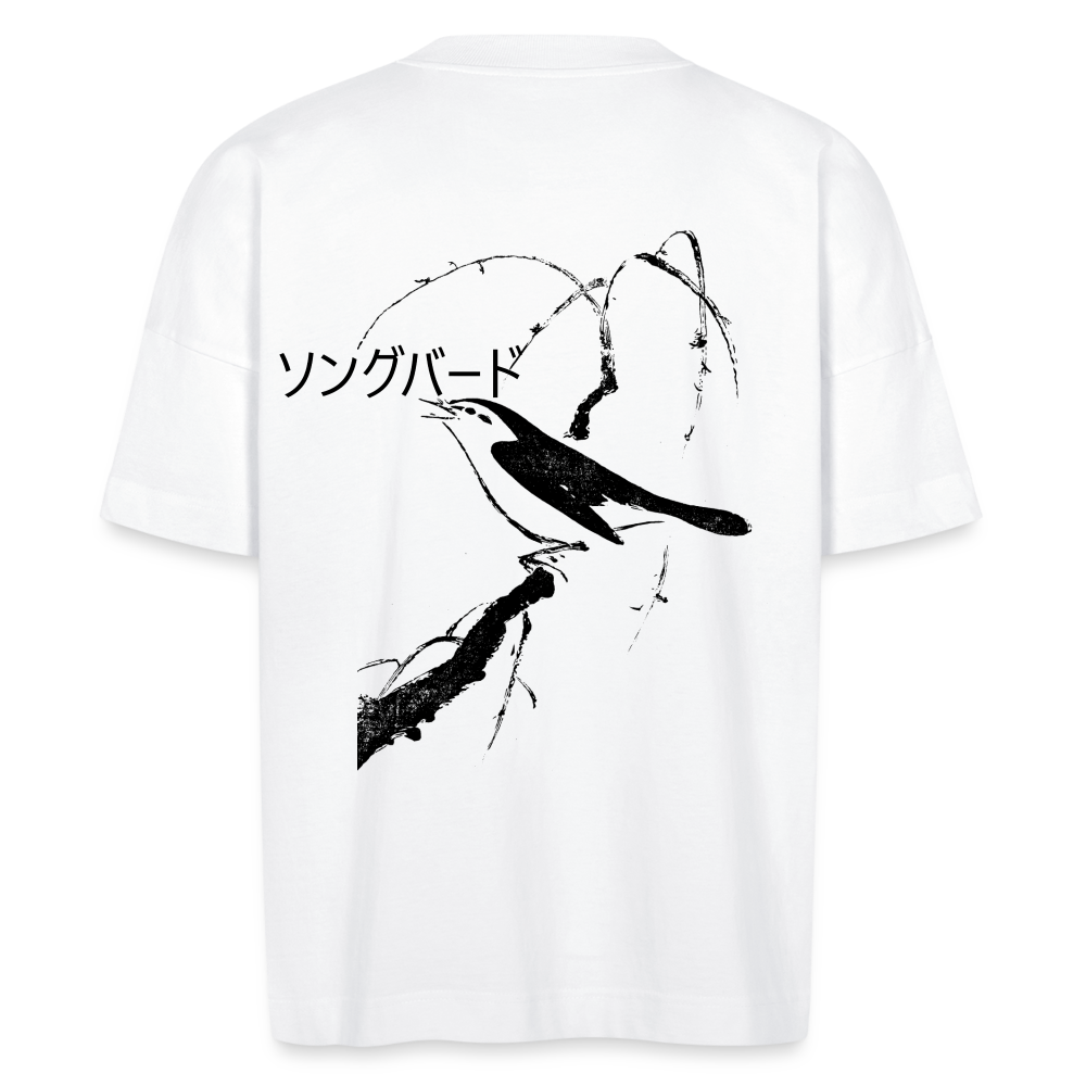 Singing Bird Tee - white