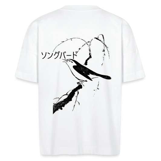 Singing Bird Tee - white